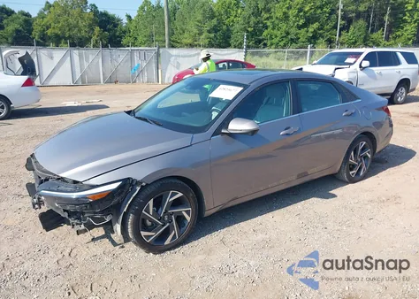 2024 Hyundai Elantra Limited from USA, damaged, VIN KMHLP4DG9RU744687